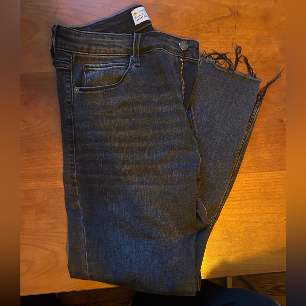 Abercrombie ankle jean high rise skinny